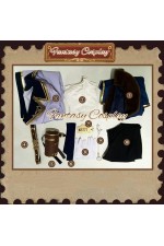 Identity V Grave Keeper Train Conductor Uniform Cosplay Costume